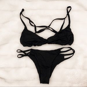 Planet Blue Bikini Black Medium